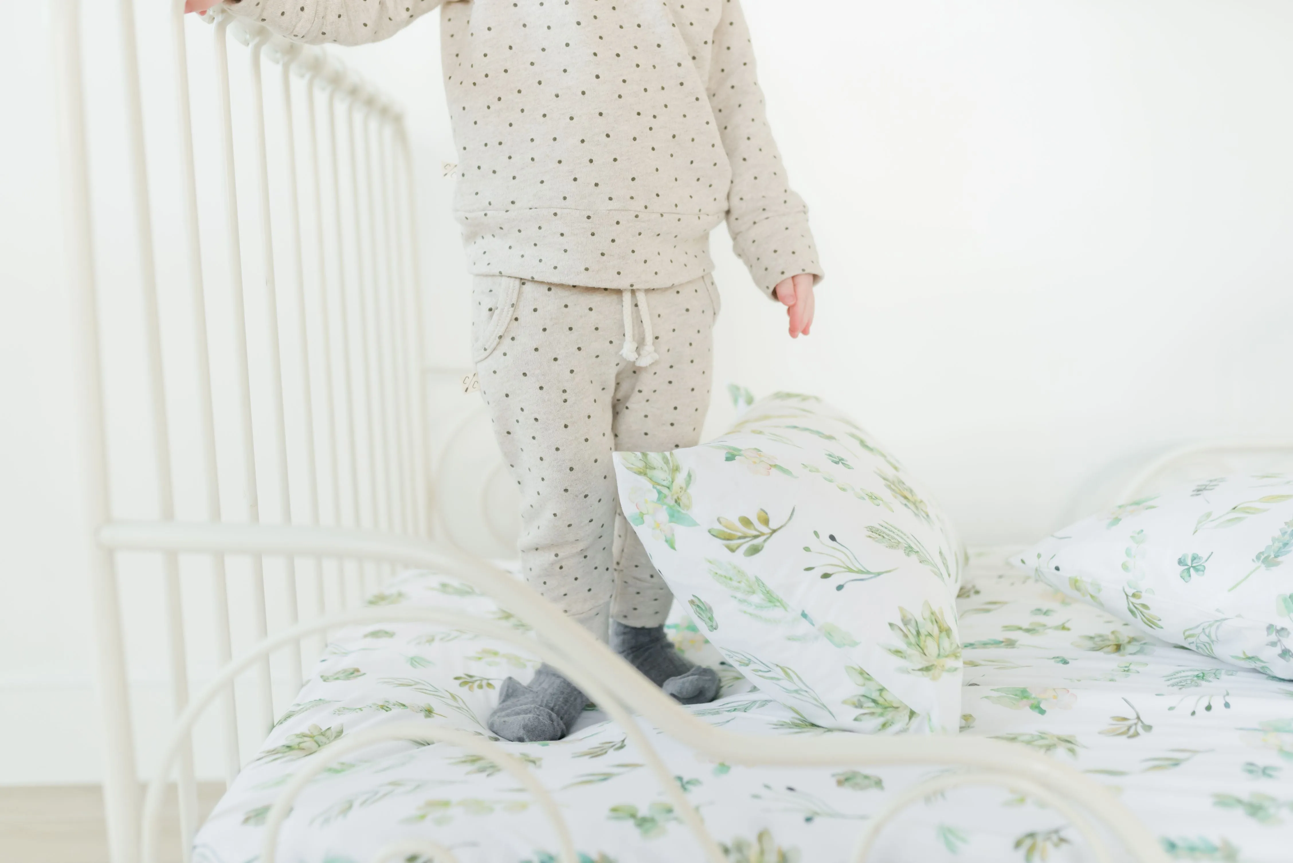 100% Cotton Toddler Pillowcase – Succulents