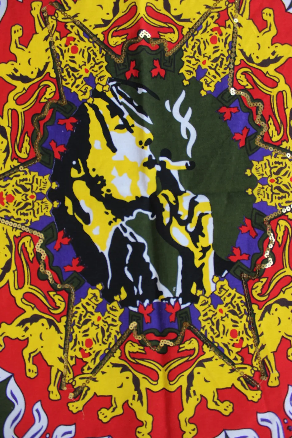Bob Marley Poster Cloth Wall Hanging Tapestry One Love Hippy Hippie Hendrix Wall Hanging 30 x 40 Inches