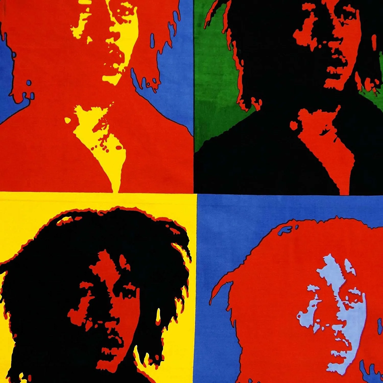 Bob Marley Poster Cloth Wall Hanging Tapestry One Love Hippy Hippie Hendrix Wall Hanging 30 x 40 Inches