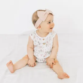 Bubble Romper - Wild Geranium