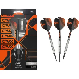 Crux 11 90% Tungsten Soft Tip Darts by Target