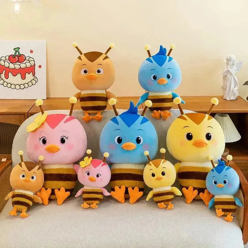 Cute Cartoon Duck Bee Squad Plush Doll