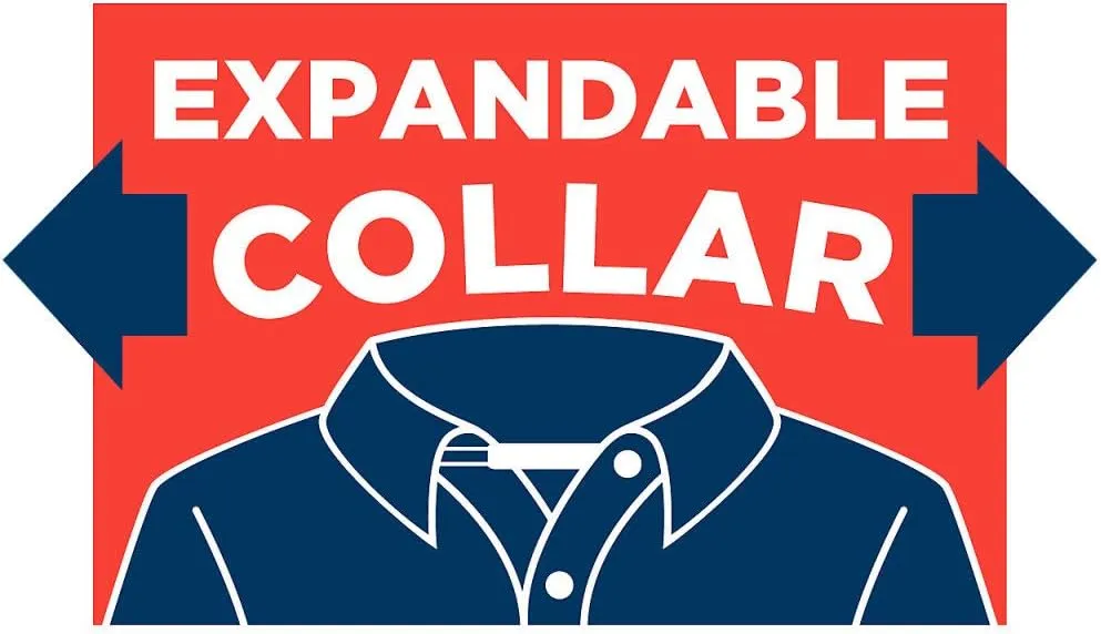 French Toast Boys' Expandable Collar Button Down Dress Shirt with Long Sleeves (Standard & Husky)