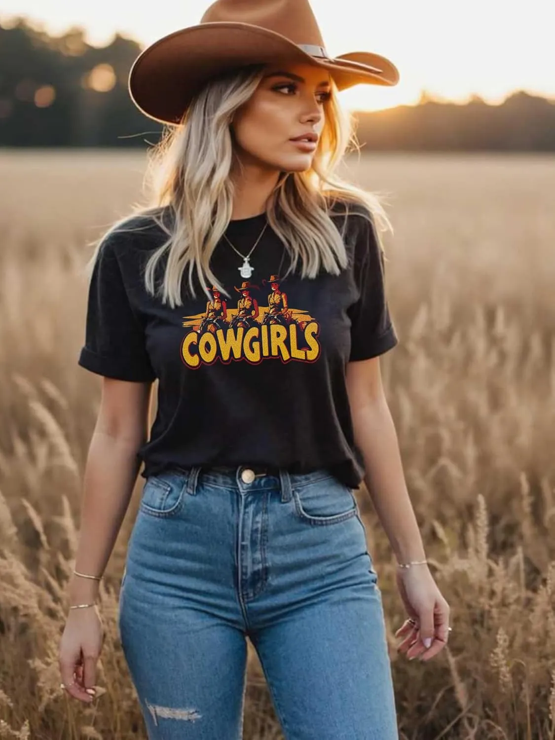 Graphic Tee Women Flower Top Eagle Men Humorous Kawaii Life is Good Floral 100% Cotton T-Shirt