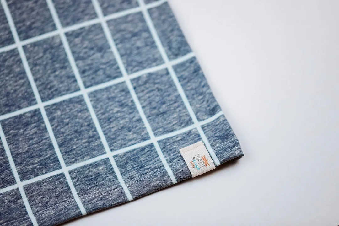 Grid tank top