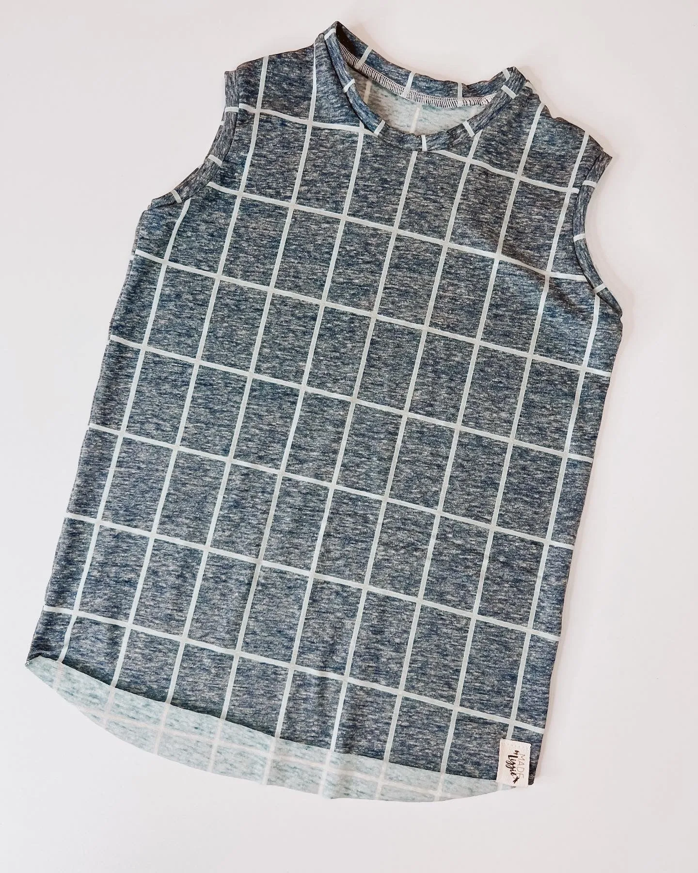 Grid tank top