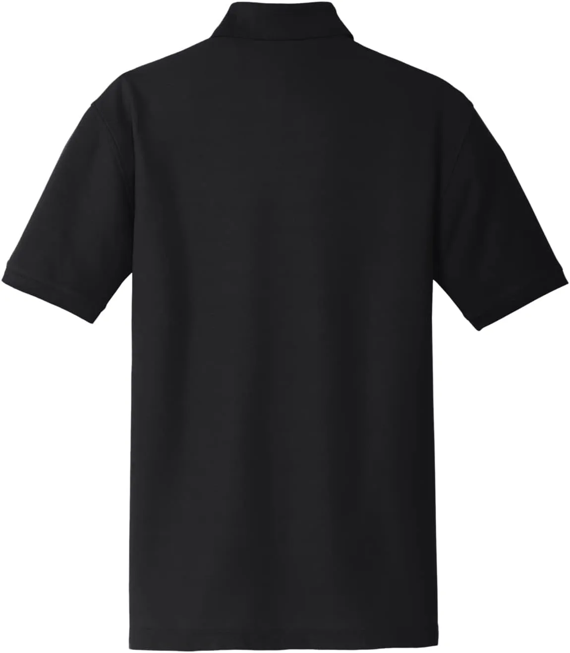 JustBlanks Men Polo Shirts Pique Polo Shirts for Men Short Sleeves 3 Button Performance Polo T Shirt