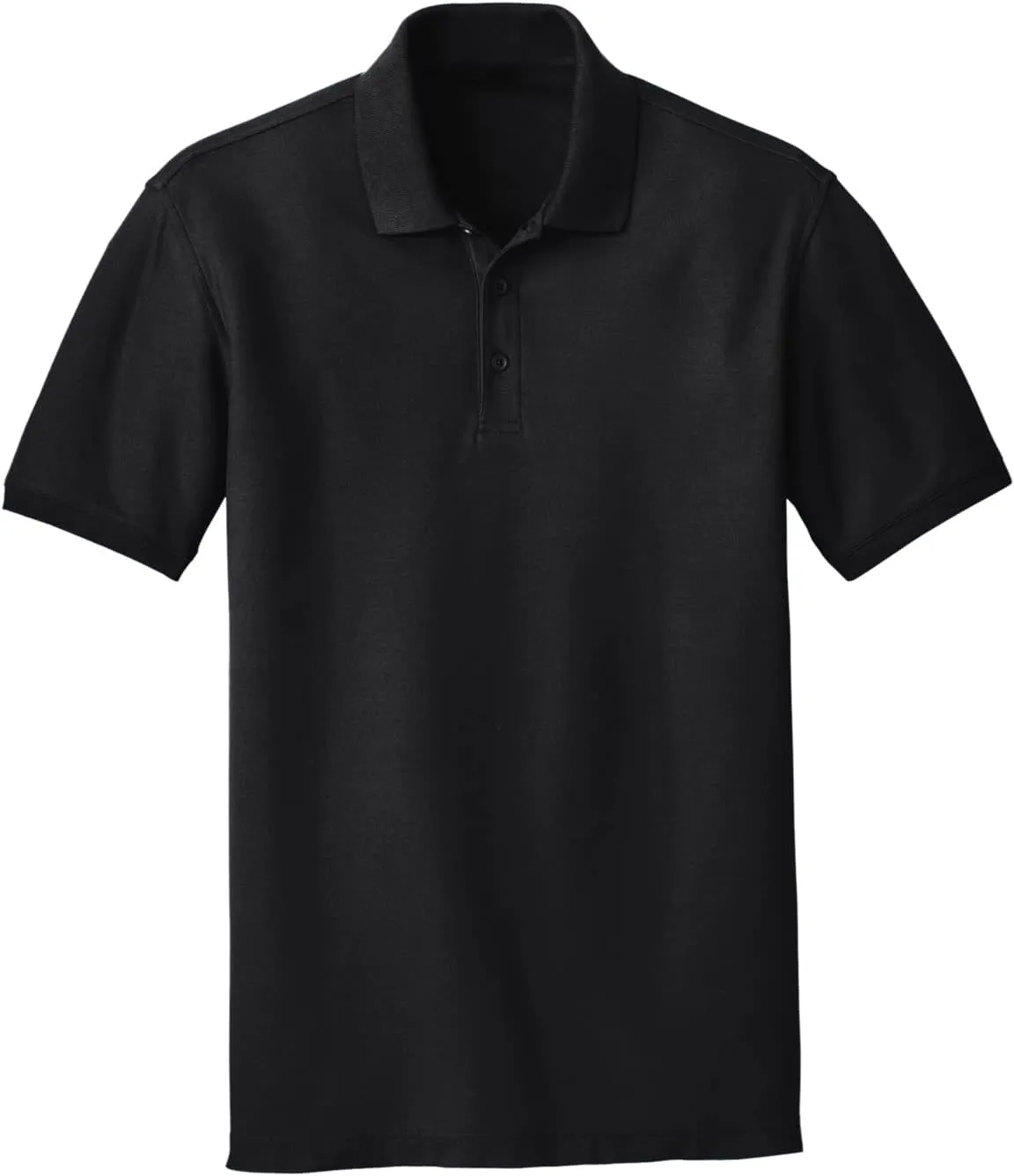 JustBlanks Men Polo Shirts Pique Polo Shirts for Men Short Sleeves 3 Button Performance Polo T Shirt