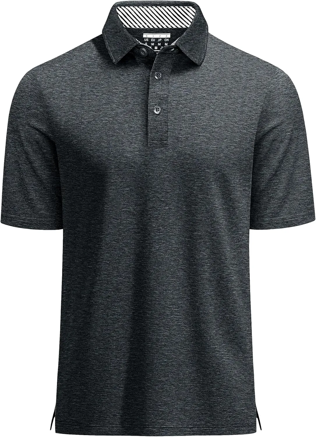 MAGCOMSEN Men's Short Sleeve Polo Golf Shirts 3-Button Moisture Wicking Athletic T-Shirts Casual Collared Shirt