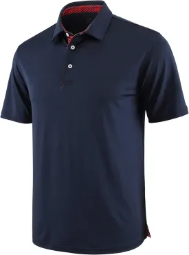 Men's Golf Polo Shirts Dry Fit Comfort Stretch Casual Shirt Short Sleeve Perfomance Moisture Wicking Funny Print