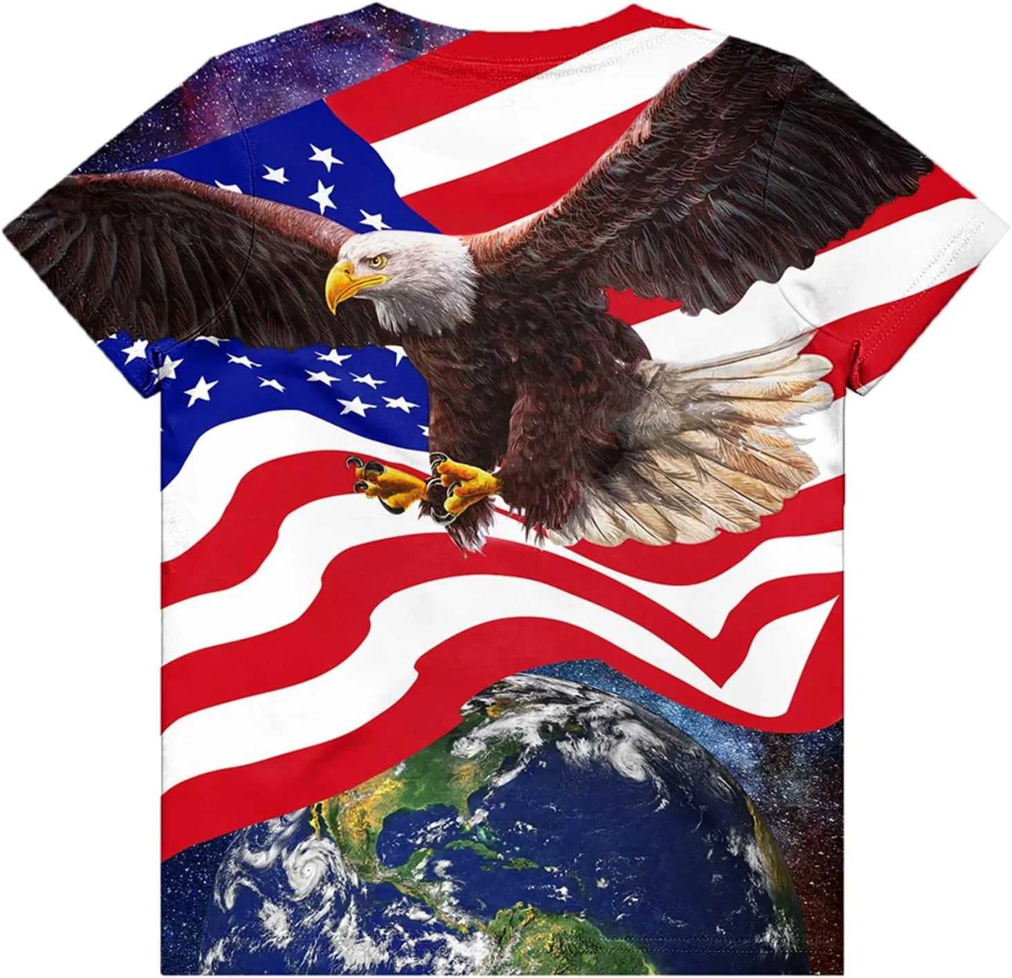 Neemanndy Teens Boys Girls Shirts 3D Print Colorful Design Graphic Tee Shirt with Short Sleeve for Kids 6-16 Years