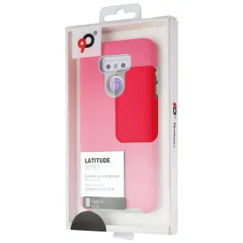 Nimbus9 Latitude Series Dual Layer Case for LG G6 Smartphone - Pink/Gray