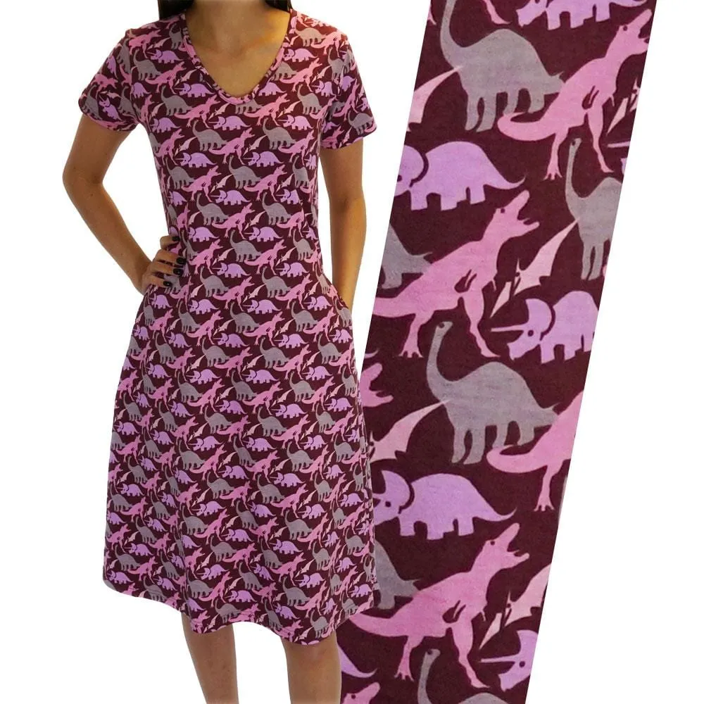 Pre-Historic Animals Rosalind Dress