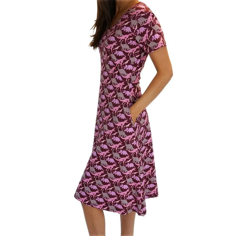 Pre-Historic Animals Rosalind Dress