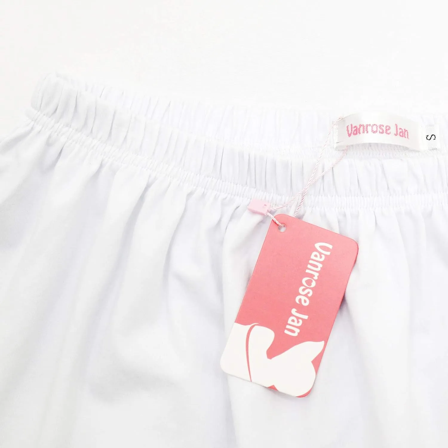 Vanrose Jan 3 Pack Shirts Extender Extra Length Cotton Fake Shirt Trim Mini Skirt Slips 87 S/M