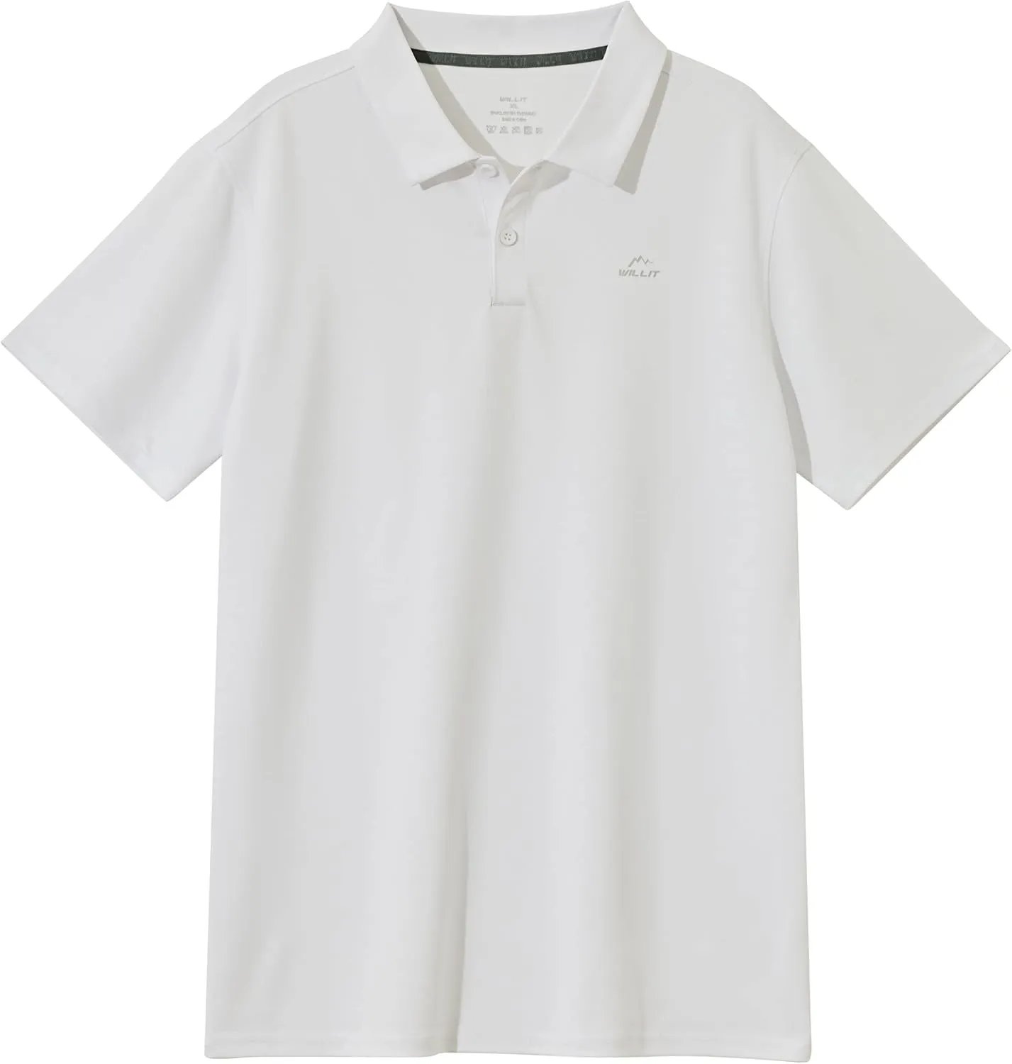 Willit Boys' Golf Polo Shirts Short Sleeve Youth Athletic Shirts Kids Quick Dry Active Shirts UPF 50 